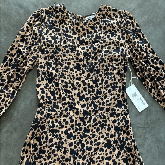 Reformation Zelda leopard print midi dress - Picture 6 of 6